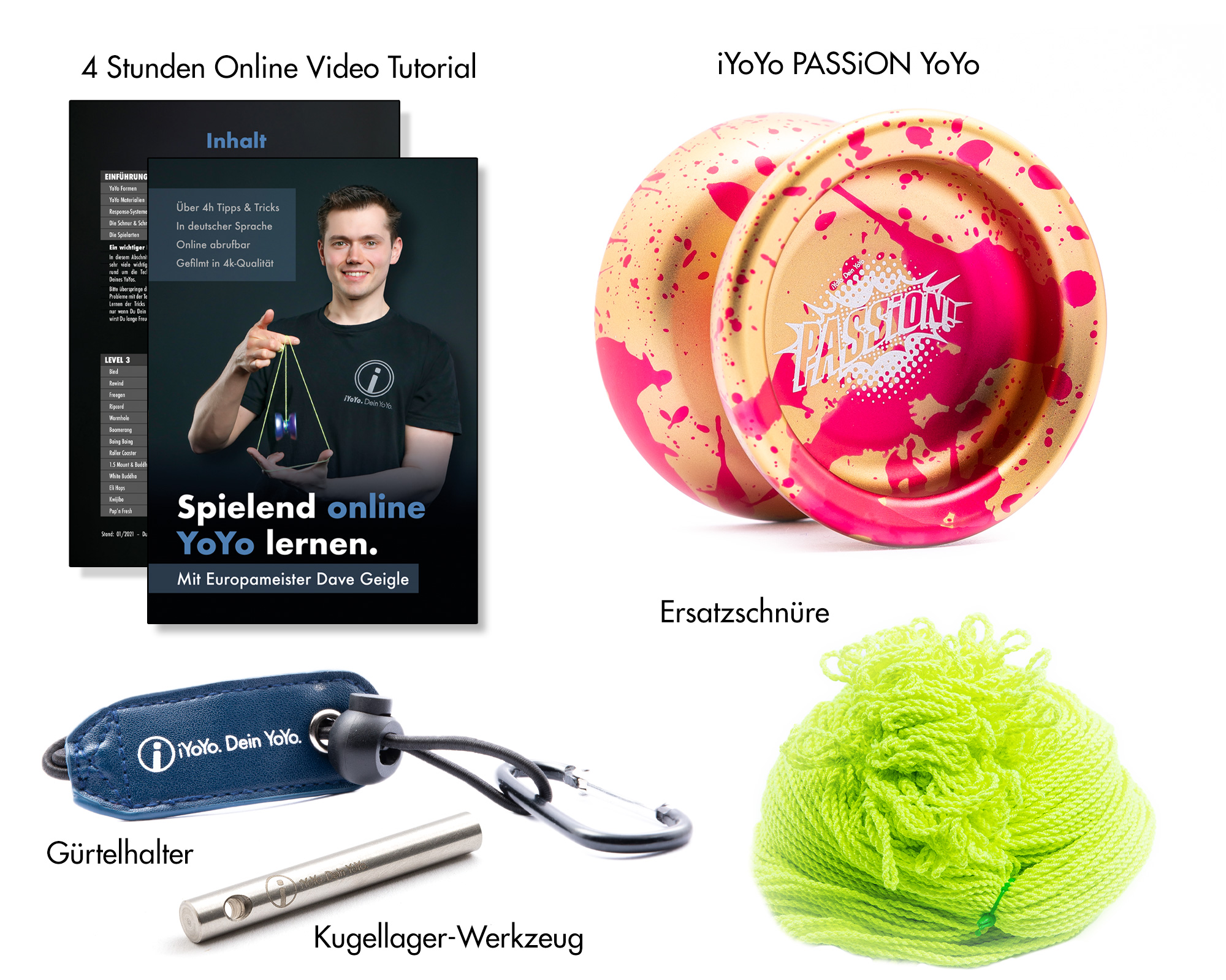 Einsteiger-Set PASSiON - mit gratis Video-Kurs